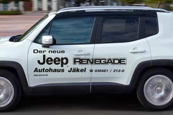 Info-Beschriftung Jeep Renegade